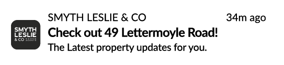 Smyth Leslie notification